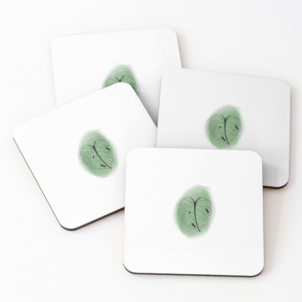 Item preview, Monstera Leaf – Minimalist Illustration with Green Watercolor designed and sold by MH-Studio.