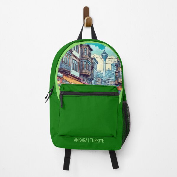 Item preview, Ankara Türkiye 80s Retro Cityscape – Vibrant Vintage AI Art for Clothing, Gifts, and Travel Lovers designed and sold by knalpot-design.