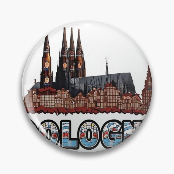 Item preview, Cologne – "Cathedral Brew: Kölsch City Pop Sticker" Ultra Gift Drop: Summer Edition designed and sold by Imaginarium of Chaos falcon88 .