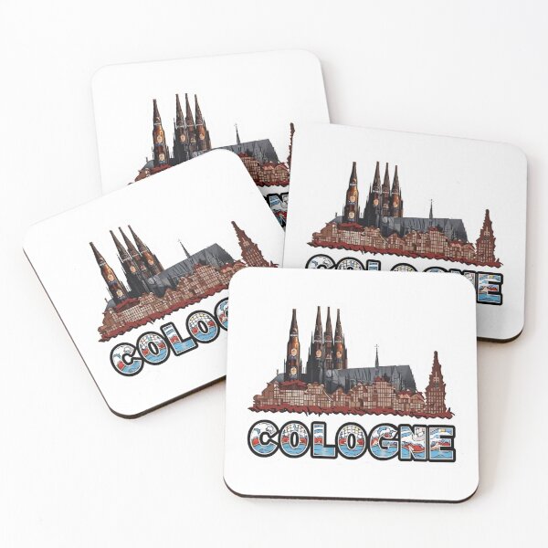 Item preview, Cologne – "Cathedral Brew: Kölsch City Pop Sticker" Ultra Gift Drop: Summer Edition designed and sold by Imaginarium of Chaos falcon88 .