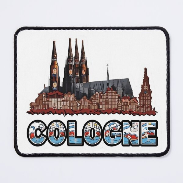 Item preview, Cologne – "Cathedral Brew: Kölsch City Pop Sticker" Ultra Gift Drop: Summer Edition designed and sold by Imaginarium of Chaos falcon88 .