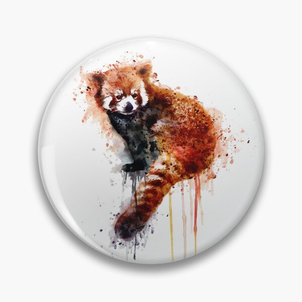Item preview, Adorable Red Panda Watercolor designed and sold by caracatita75.