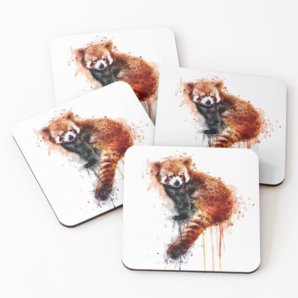 Item preview, Adorable Red Panda Watercolor designed and sold by caracatita75.