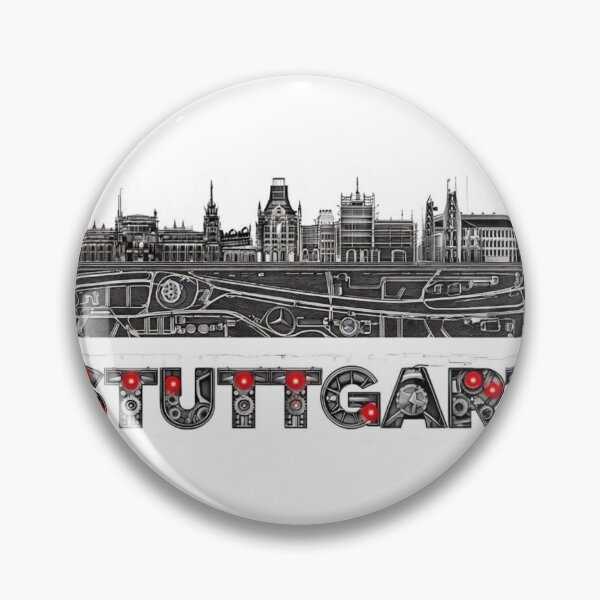 Item preview, Stuttgart – "Gearheart: Auto City Emblem Sticker" Ultra Gift Drop: Summer Edition designed and sold by Imaginarium of Chaos falcon88 .
