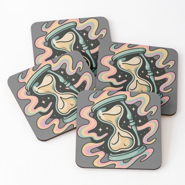 Item preview, Pastel Cosmic Hourglass – New School Tattoo Art designed and sold by TrashCultSupply.