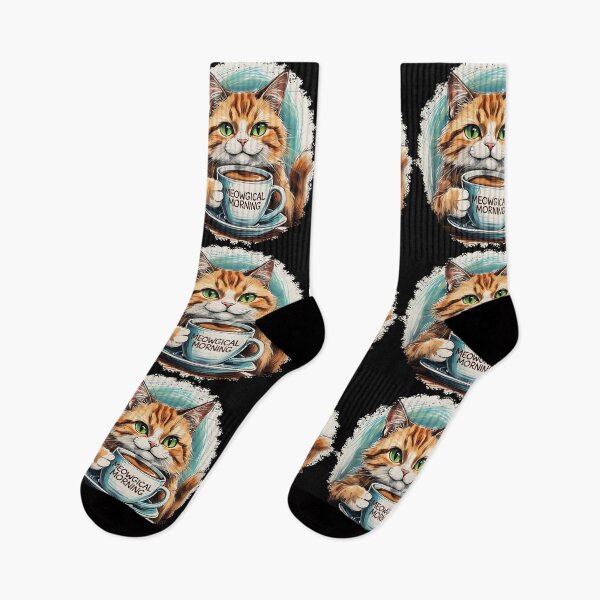 Item preview, Meowgical Morning designed and sold by TestudoDesign.