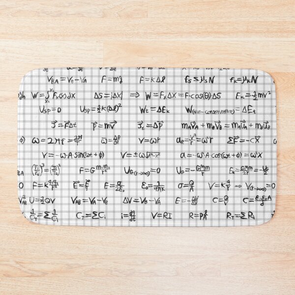 Item preview, Physics Cheat-Sheet designed and sold by SharonTheFirst.