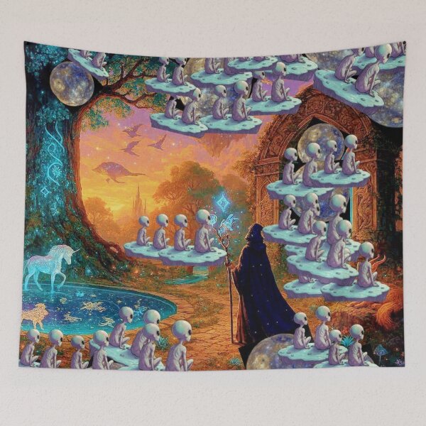 Item preview, Occupy Mars, Art of Aliens and Love is the Answer designed and sold by SoulArtSara.