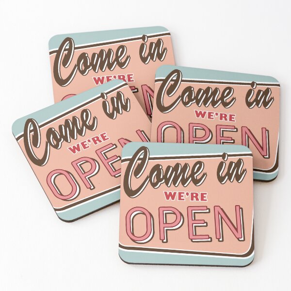 Item preview, Open Store sign designed and sold by ASKEW GRAPHICS.