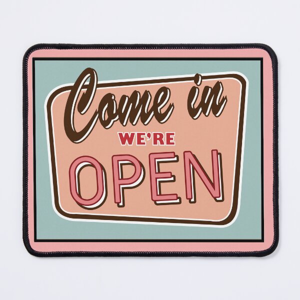 Item preview, Open Store sign designed and sold by ASKEW GRAPHICS.