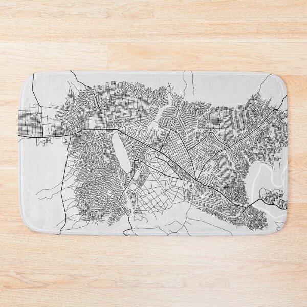 Item preview, Mbuji-Mayi City Map of DR Congo - Light designed and sold by deMAP.
