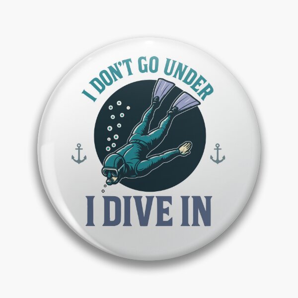 Item preview, Diving Apnea Diver I Dive In Ocean designed and sold by LuminOrb.