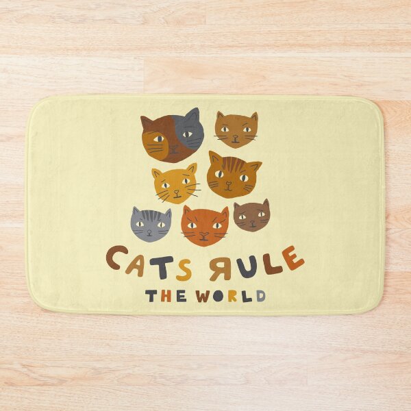 Item preview, cats rule the world designed and sold by anneamanda.
