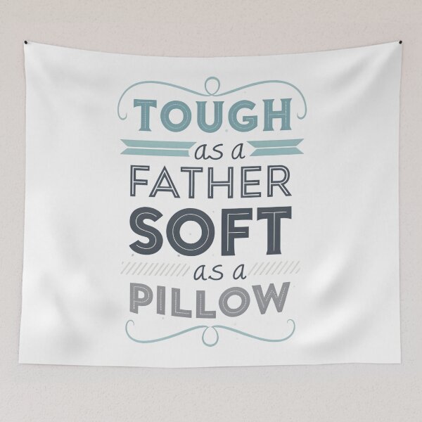 Item preview, togh as a father , soft as  a pillow  designed and sold by Ismartista.