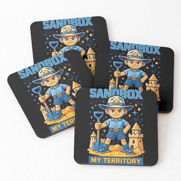 Item preview, Sandbox My Territory Funny Kindergarten Saying designed and sold by LuminOrb.
