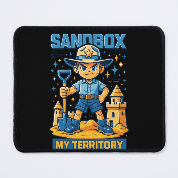 Item preview, Sandbox My Territory Funny Kindergarten Saying designed and sold by LuminOrb.
