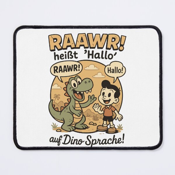 Item preview, Raawr Means Hello On Dino Language Kids Design designed and sold by LuminOrb.