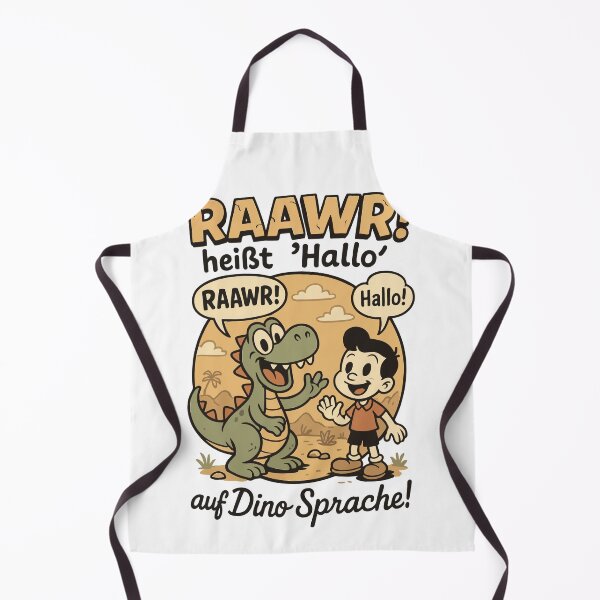 Item preview, Raawr Means Hello On Dino Language Kids Design designed and sold by LuminOrb.