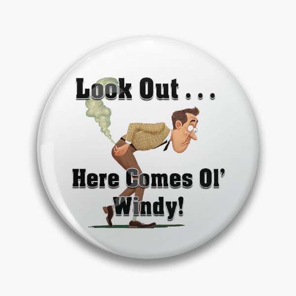 Item preview, Look Out, Here Comes Ol' Windy! designed and sold by MarkColeImaging.