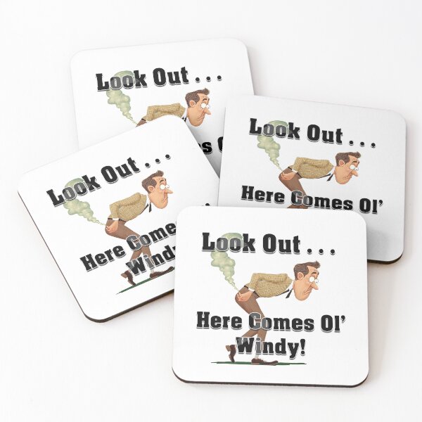 Item preview, Look Out, Here Comes Ol' Windy! designed and sold by MarkColeImaging.