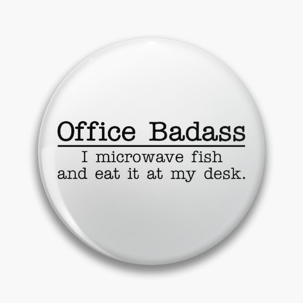 Item preview, OFFICE BADASS - I Microwave Fish designed and sold by Mclickster.