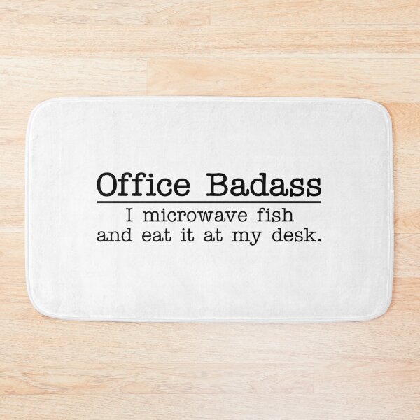 Item preview, OFFICE BADASS - I Microwave Fish designed and sold by Mclickster.