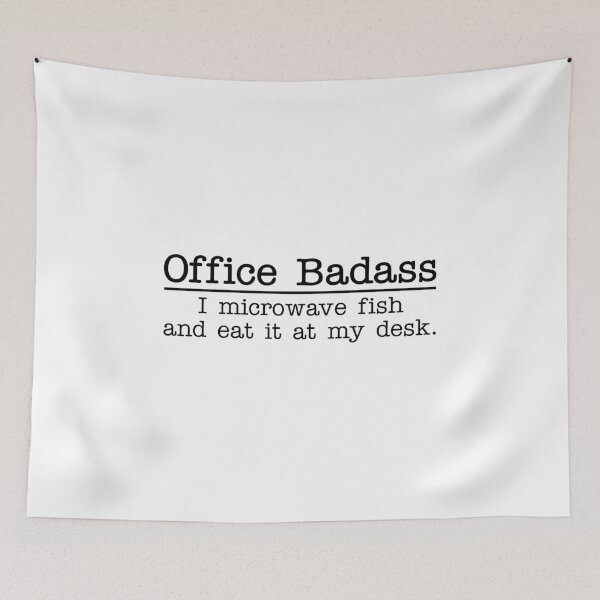 Item preview, OFFICE BADASS - I Microwave Fish designed and sold by Mclickster.