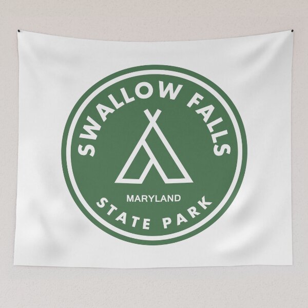 Item preview, Swallow Falls State Park Maryland Tent designed and sold by bivenart.