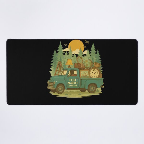 Item preview, Flea Market Express Retro Vintage designed and sold by LuminOrb.