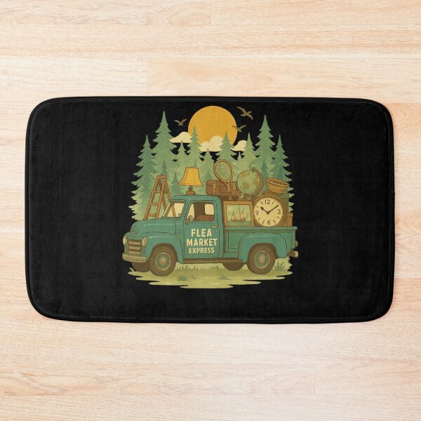 Item preview, Flea Market Express Retro Vintage designed and sold by LuminOrb.