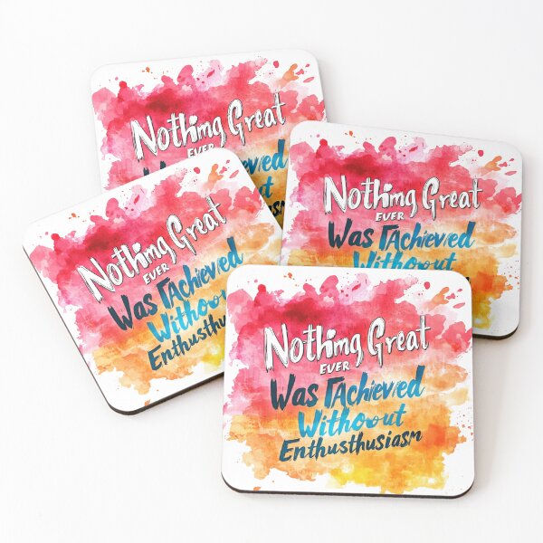 Item preview, Nothing Great – Hand Drawn Motivational Typography designed and sold by SoftMood-Prints.