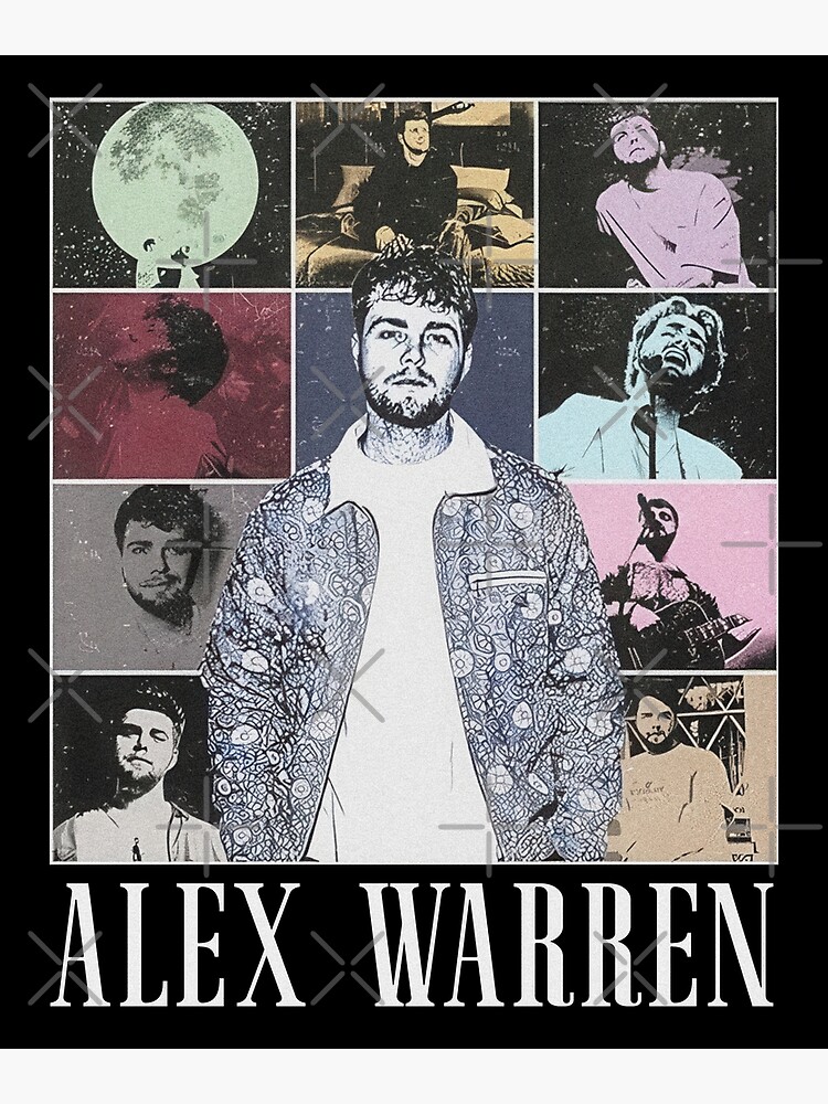 Thumbnail 3 of 3, Poster, Alex Warren Tour Music designed and sold by Hoahip.