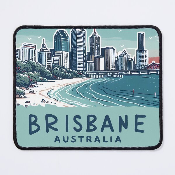 Item preview, Brisbane Australia designed and sold by WanderlustCoCo.
