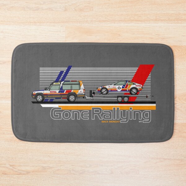 Item preview, Gone Rallying, Back Monday - Matra Rancho and Matra Murena 80's rally cars designed and sold by RJWautographics.