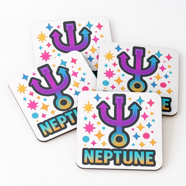 Item preview, Neptune Psychedelic Astral Symbol designed and sold by sifo2024.