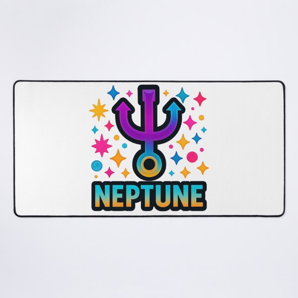 Item preview, Neptune Psychedelic Astral Symbol designed and sold by sifo2024.