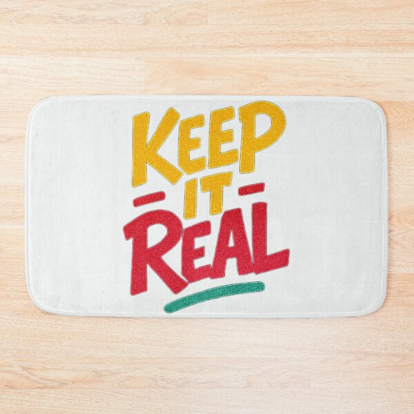 Item preview, Keep it real quote graffiti saying designed and sold by KTGim.