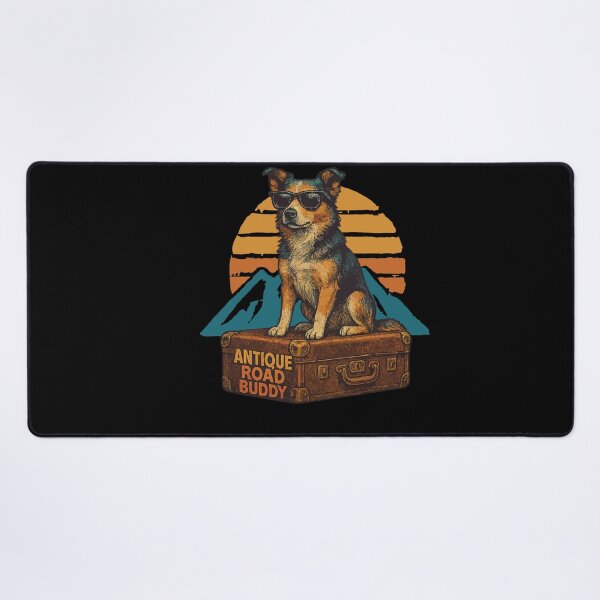 Item preview, Antiquing Road Buddy Dog Sunglasses Travel designed and sold by LuminOrb.