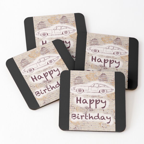 Item preview, Happy Birthday Car designed and sold by Shimmersnap.