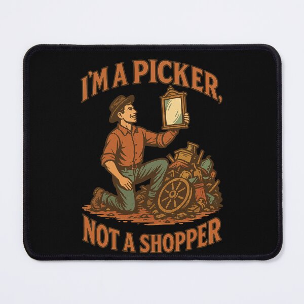 Item preview, Antique Lover Picker Not A Shopper designed and sold by LuminOrb.