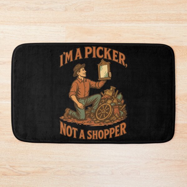 Item preview, Antique Lover Picker Not A Shopper designed and sold by LuminOrb.