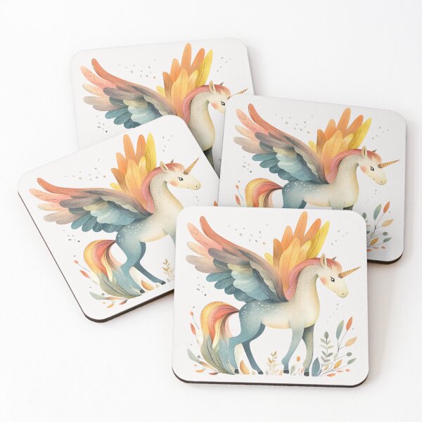 Item preview, Pegasus watercolor designed and sold by MendaciousMina.