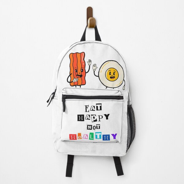 Item preview, Indulge in Delightful Flavors: Eat Happy Not Healthy! designed and sold by StickerAndLove.