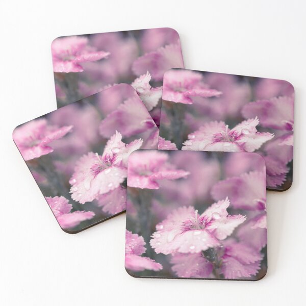 Item preview, Pink Dianthus Flowers designed and sold by Tanya C  Smith.