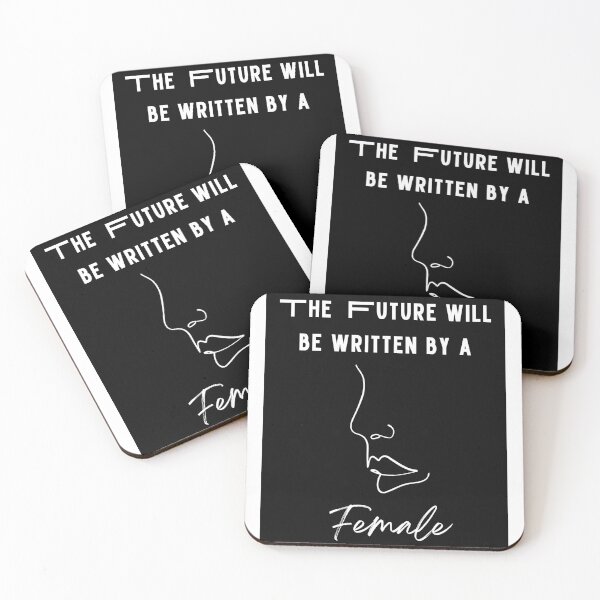 Item preview, The future will be written by a female designed and sold by SevenseasStudio.