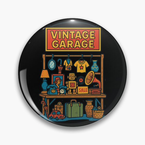 Item preview, Antiques Vintage Garage Design designed and sold by LuminOrb.