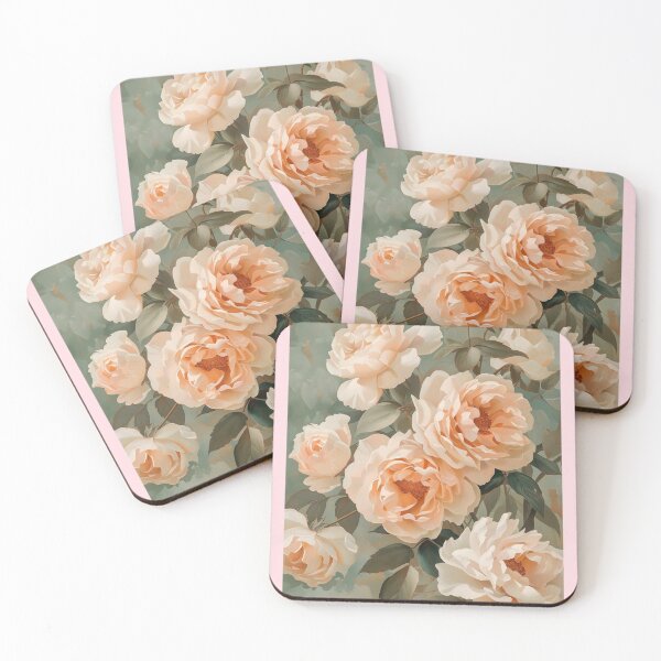 Item preview, Blush Peony Reverie – Romantic Floral Print designed and sold by TurtleDream.