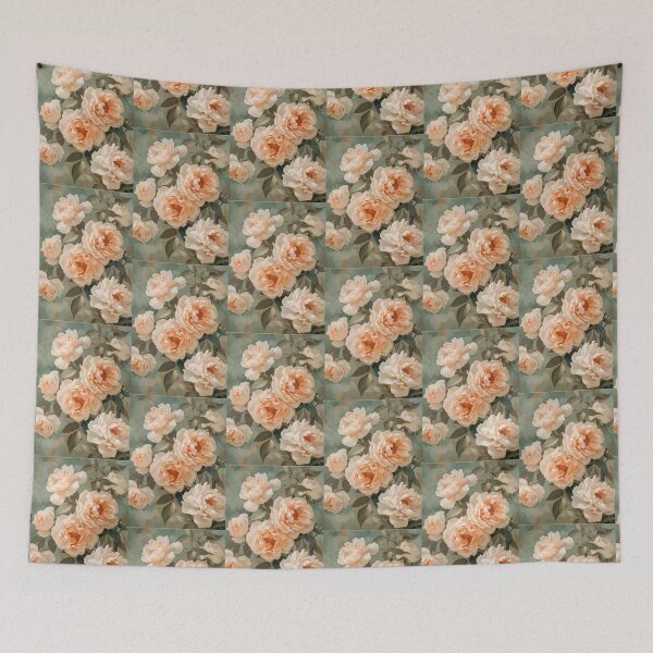 Item preview, Blush Peony Reverie – Romantic Floral Print designed and sold by TurtleDream.