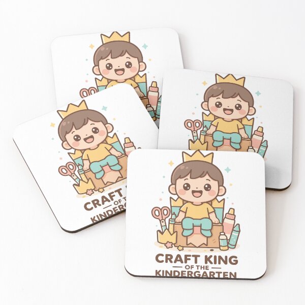Item preview, Craft King Of The Kindergarten Crafts designed and sold by LuminOrb.