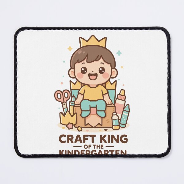 Item preview, Craft King Of The Kindergarten Crafts designed and sold by LuminOrb.